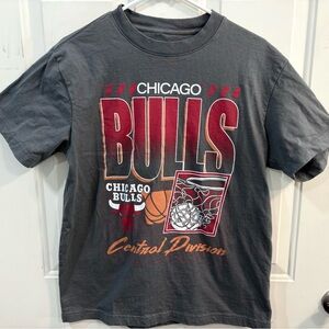 Chicago Bulls Kids Graphic T-Shirt - Gray